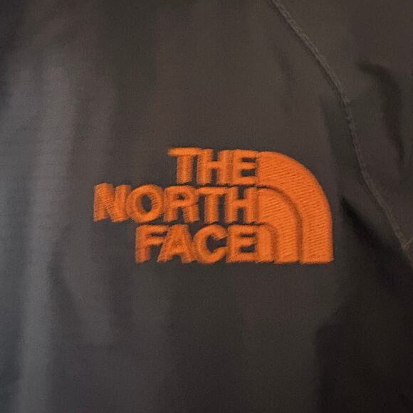 North Face Sequence MensMedium Rain Jacket Grey Orange with embroidery GORPCORE - Picture 10 of 10
